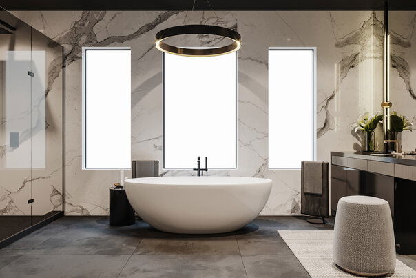 Glam Bathroom Renovation Glam Bathroom Renovation