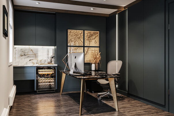 Masculine Office Interior Design Masculine Office Interior Design